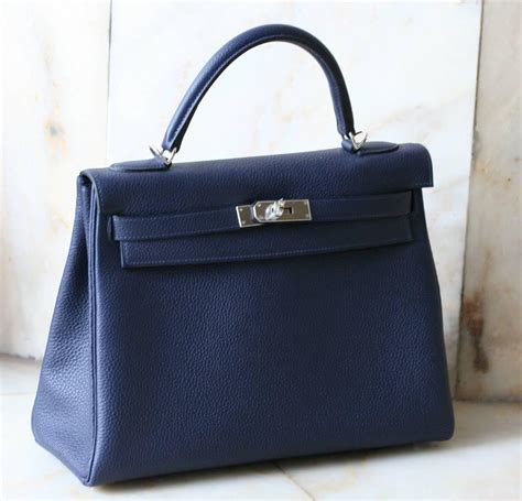 hermes kelly bleu nuit|hermes blue suits.